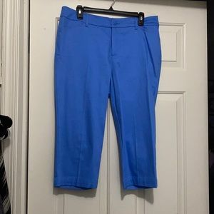 JcPenny’s John’s Bay Capri Dress Pant Blue Size 12
